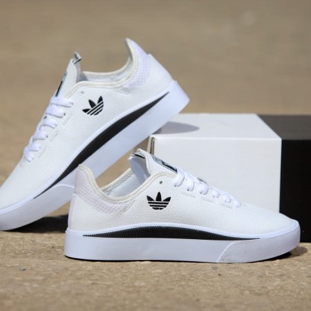 Adidas Hardies - ابيض / اسود